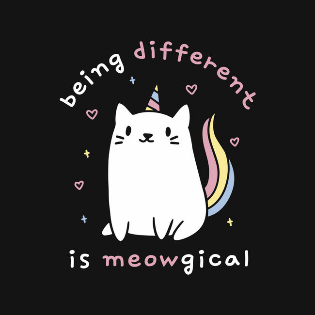 Being Different Is Meowgical-None-Polyester-Shower Curtain-brunopires