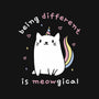 Being Different Is Meowgical-Womens-V-Neck-Tee-brunopires