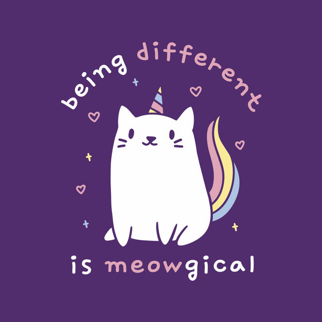 Being Different Is Meowgical-None-Glossy-Sticker-brunopires