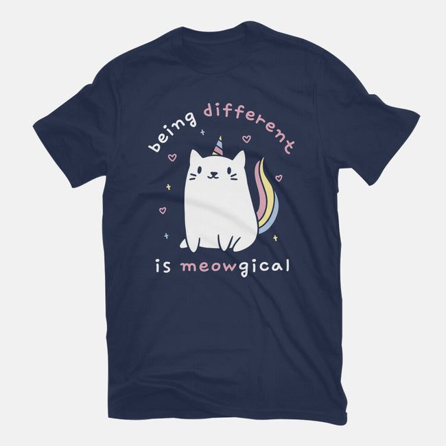 Being Different Is Meowgical-Mens-Basic-Tee-brunopires