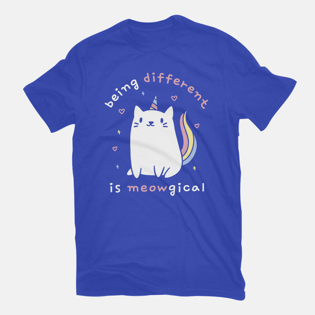 Being Different Is Meowgical-Mens-Basic-Tee-brunopires