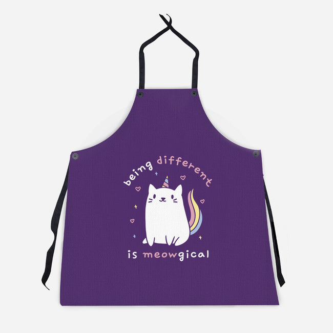 Being Different Is Meowgical-Unisex-Kitchen-Apron-brunopires