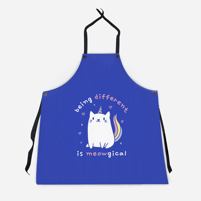 Being Different Is Meowgical-Unisex-Kitchen-Apron-brunopires