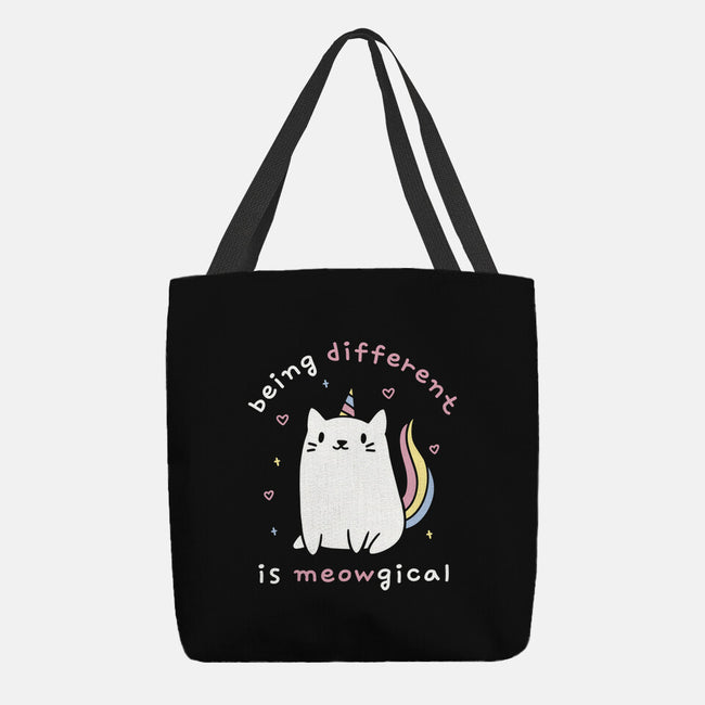 Being Different Is Meowgical-None-Basic Tote-Bag-brunopires
