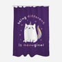 Being Different Is Meowgical-None-Polyester-Shower Curtain-brunopires