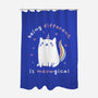 Being Different Is Meowgical-None-Polyester-Shower Curtain-brunopires