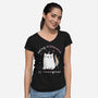 Being Different Is Meowgical-Womens-V-Neck-Tee-brunopires