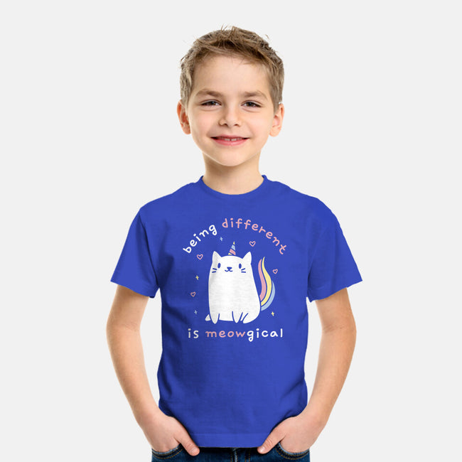 Being Different Is Meowgical-Youth-Basic-Tee-brunopires