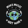 Make Music Not War-Unisex-Baseball-Tee-brunopires