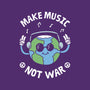 Make Music Not War-Mens-Basic-Tee-brunopires