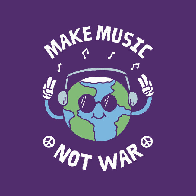 Make Music Not War-None-Fleece-Blanket-brunopires