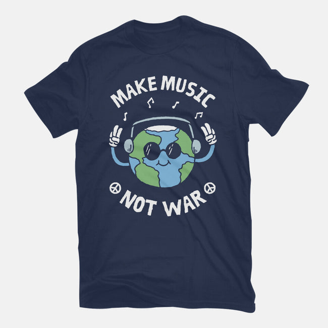 Make Music Not War-Mens-Premium-Tee-brunopires