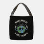 Make Music Not War-None-Adjustable Tote-Bag-brunopires