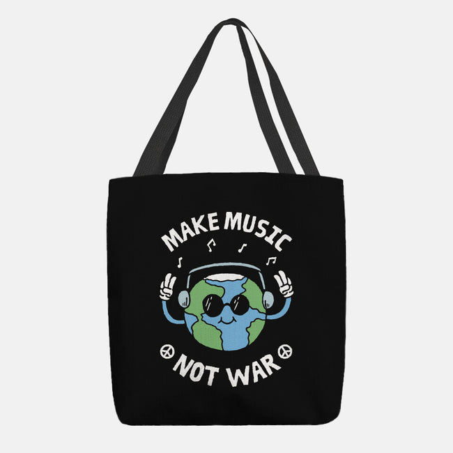 Make Music Not War-None-Basic Tote-Bag-brunopires