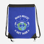 Make Music Not War-None-Drawstring-Bag-brunopires