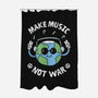Make Music Not War-None-Polyester-Shower Curtain-brunopires