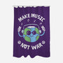 Make Music Not War-None-Polyester-Shower Curtain-brunopires