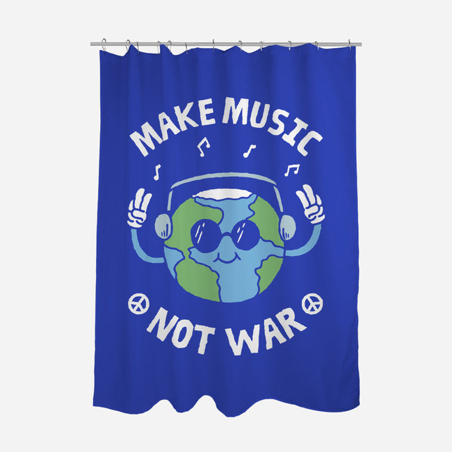 Make Music Not War-None-Polyester-Shower Curtain-brunopires