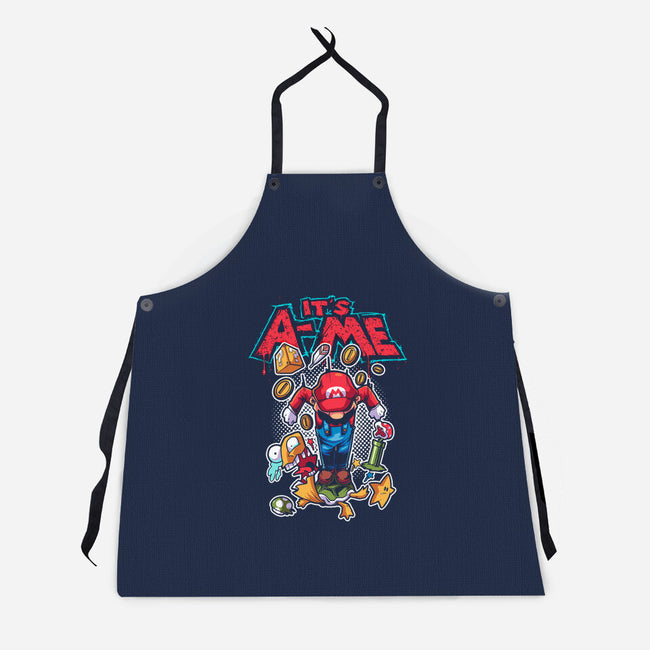 It's A Me-Unisex-Kitchen-Apron-Diego Oliver