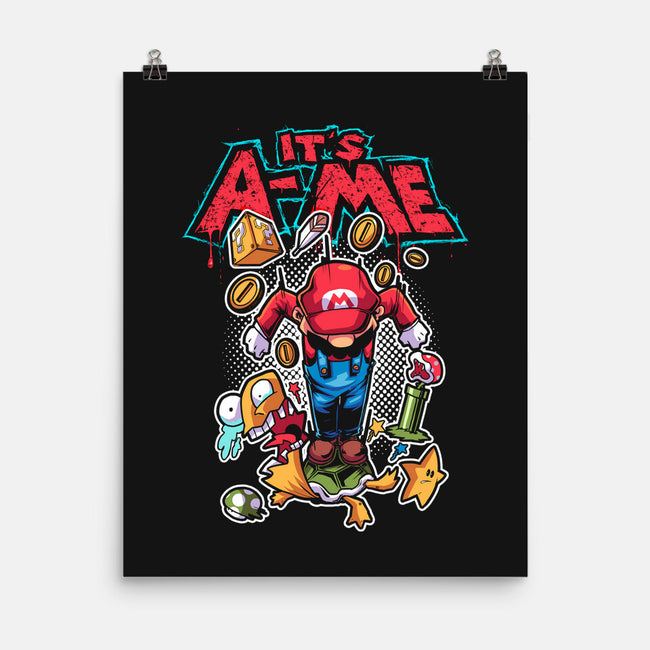 It's A Me-None-Matte-Poster-Diego Oliver