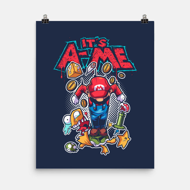 It's A Me-None-Matte-Poster-Diego Oliver