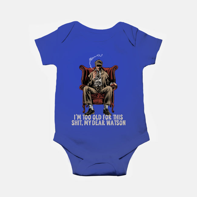 My Dear Watson-Baby-Basic-Onesie-zascanauta