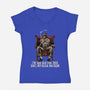 My Dear Watson-Womens-V-Neck-Tee-zascanauta