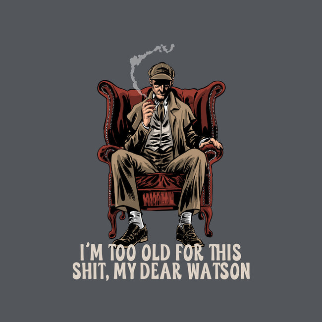 My Dear Watson-Womens-Fitted-Tee-zascanauta