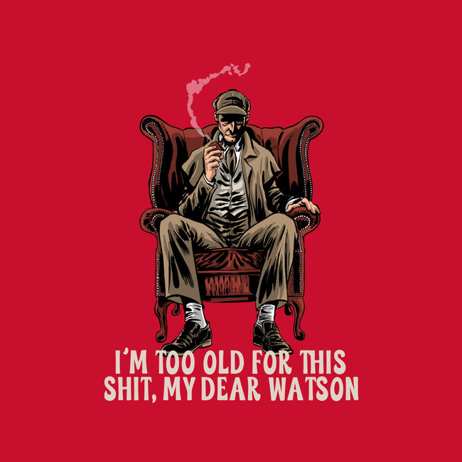My Dear Watson-Womens-Fitted-Tee-zascanauta