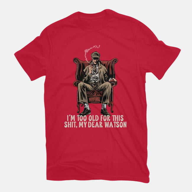My Dear Watson-Womens-Basic-Tee-zascanauta