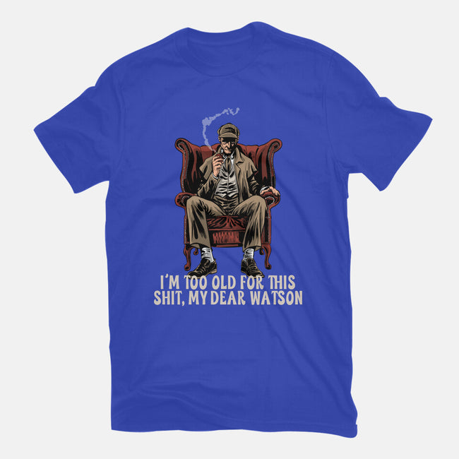 My Dear Watson-Womens-Basic-Tee-zascanauta