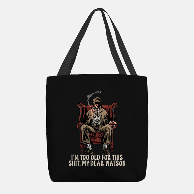 My Dear Watson-None-Basic Tote-Bag-zascanauta