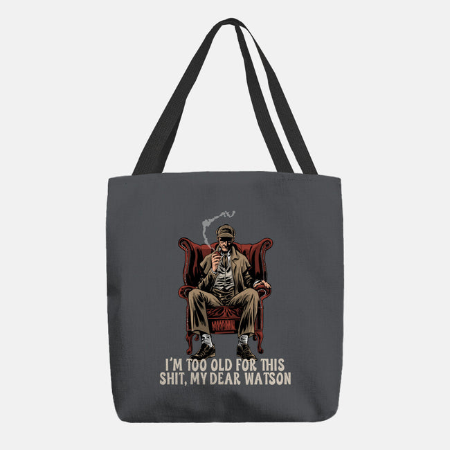 My Dear Watson-None-Basic Tote-Bag-zascanauta