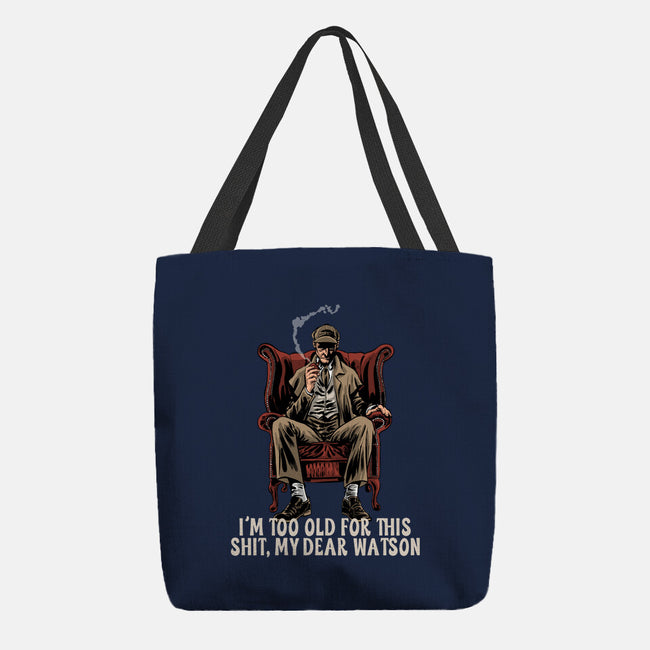 My Dear Watson-None-Basic Tote-Bag-zascanauta