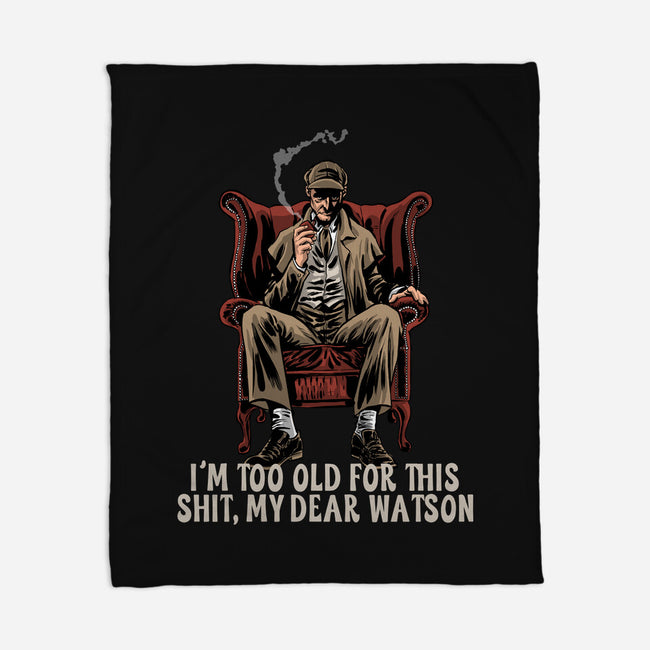 My Dear Watson-None-Fleece-Blanket-zascanauta
