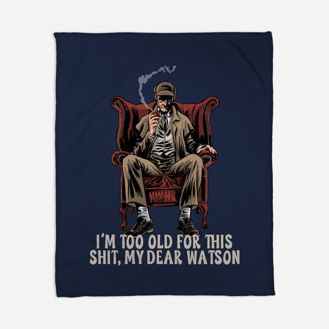 My Dear Watson-None-Fleece-Blanket-zascanauta