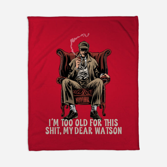 My Dear Watson-None-Fleece-Blanket-zascanauta
