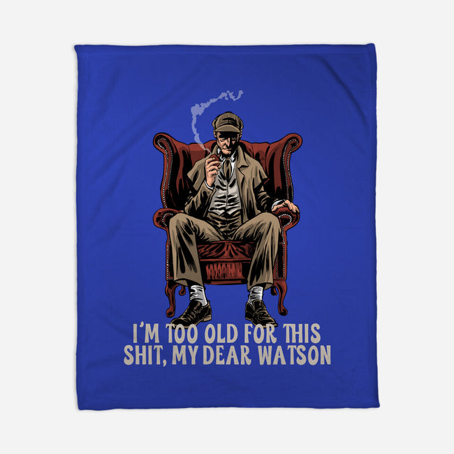 My Dear Watson-None-Fleece-Blanket-zascanauta