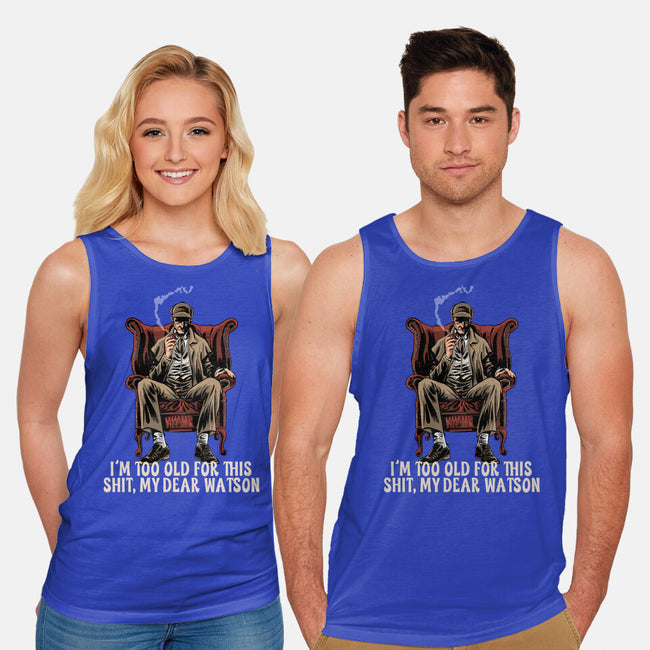 My Dear Watson-Unisex-Basic-Tank-zascanauta