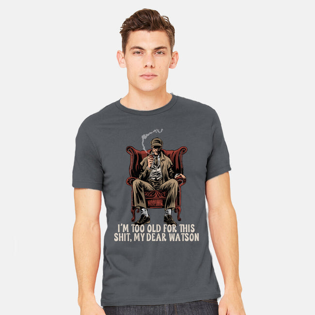 My Dear Watson-Mens-Heavyweight-Tee-zascanauta