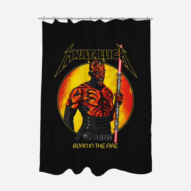 Maultallica-None-Polyester-Shower Curtain-CappO