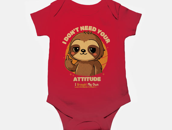 Sloth With Attitude