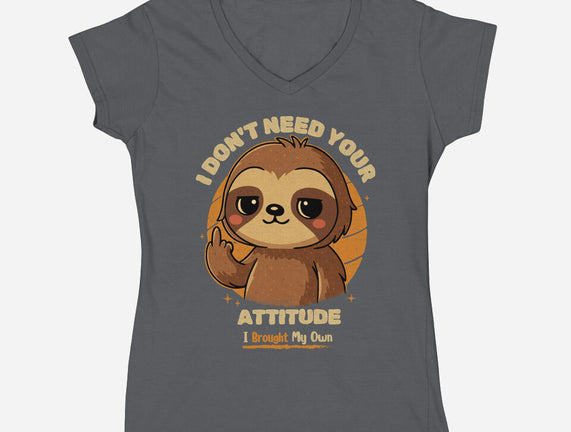 Sloth With Attitude