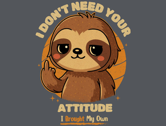 Sloth With Attitude