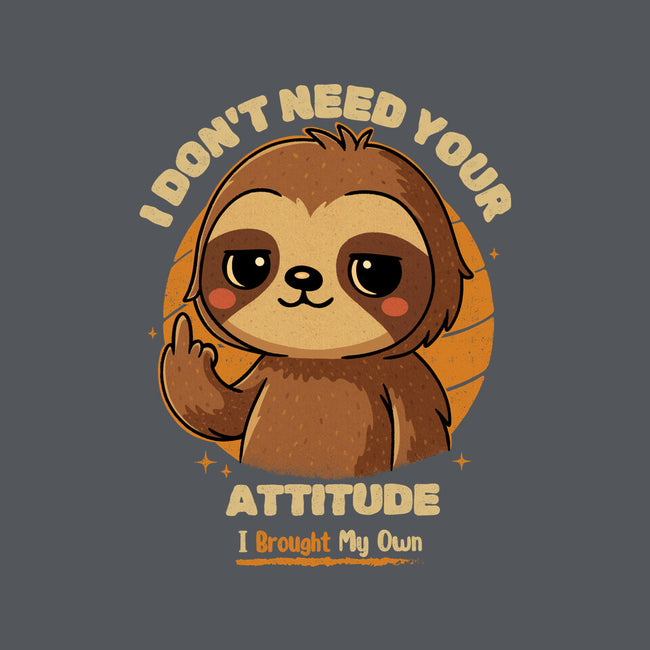 Sloth With Attitude-None-Stretched-Canvas-Trendlory