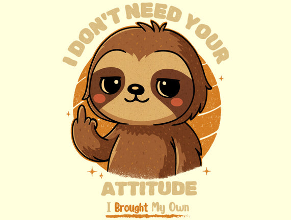 Sloth With Attitude