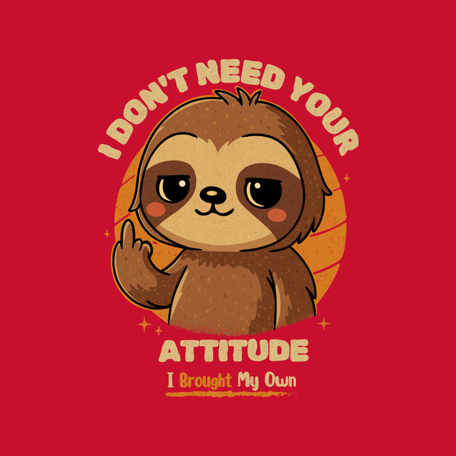 Sloth With Attitude-Youth-Crew Neck-Sweatshirt-Trendlory