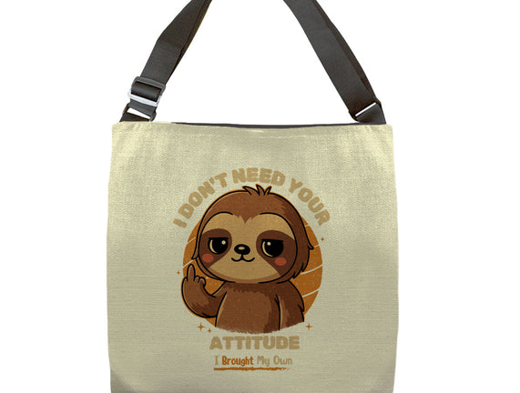 Sloth With Attitude