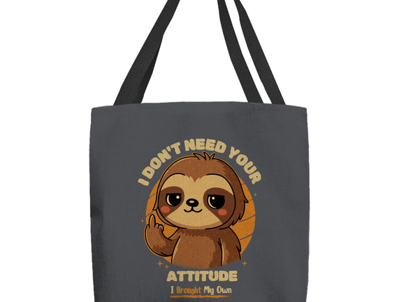 Sloth With Attitude