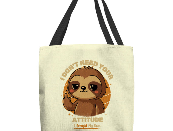 Sloth With Attitude